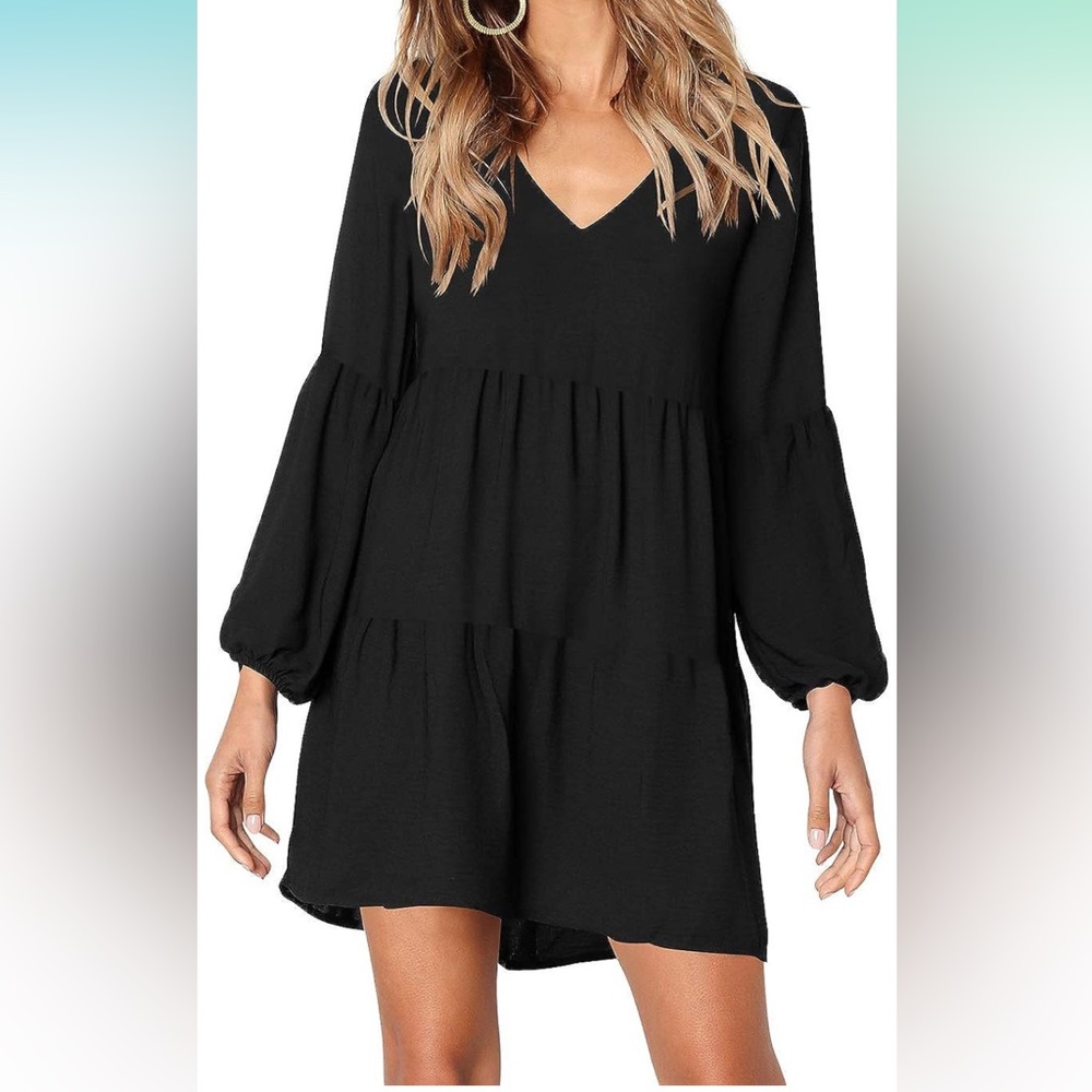 Black women’s casual tunic dress